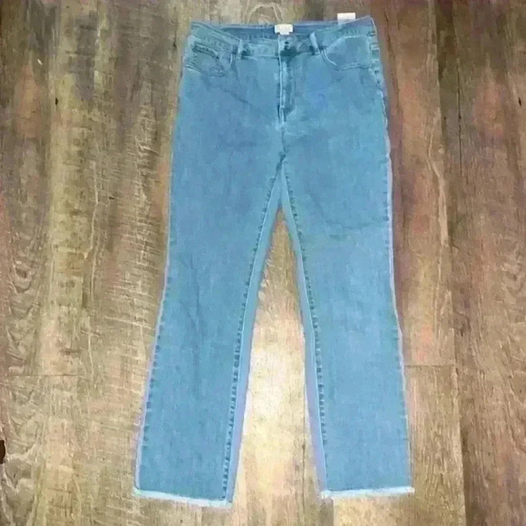 LOGO straight leg woman’s  jeans - Picture 1 of 4